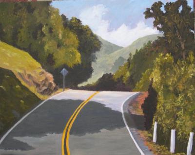 The Road Less Traveled 11x14" oil on canvas $150 The Road Less Traveled 11x14" oil on canvas $150