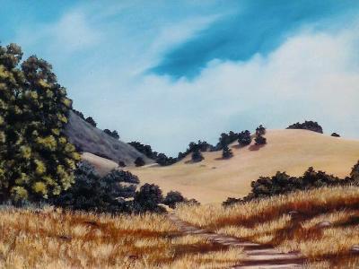 Diablo's Black Hills  30x40" SOLD